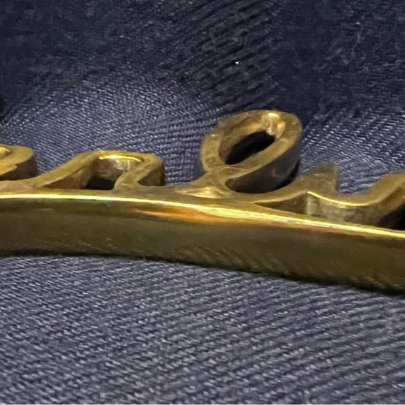 Gold bronze Cursive "darling" Word Forming
Tabletop Decor. - Picture 3 of 5